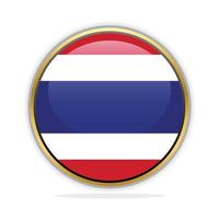Button Flag Design Template Costa Rica vector