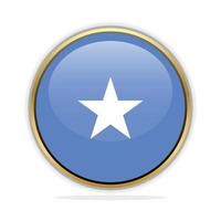 Button Flag Design Template Somalia vector