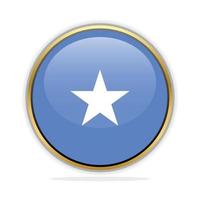 Button Flag Design Template Somalia vector