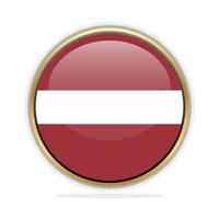 Button Flag Design Template Latvia vector