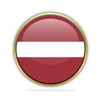 Button Flag Design Template Latvia vector