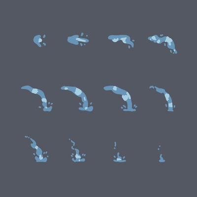 Set of Water Icons
