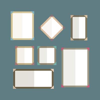 Flat Pictures with Edges