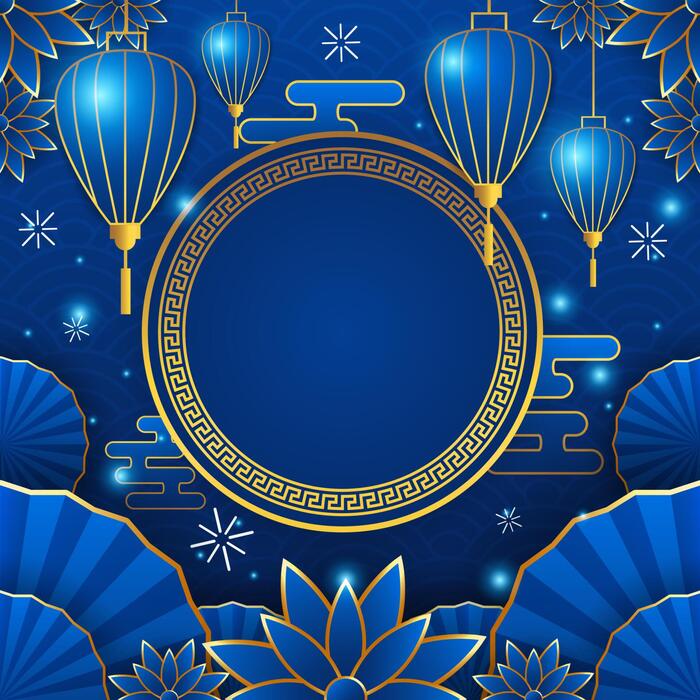 Blue Chinese Background Vector Art, Icons, and Graphics for Free Download