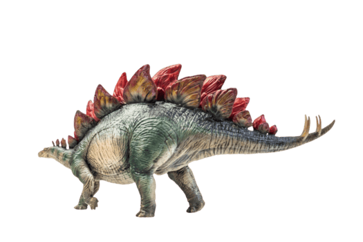 dinosauro , stegosauro isolato sfondo ritaglio sentiero png