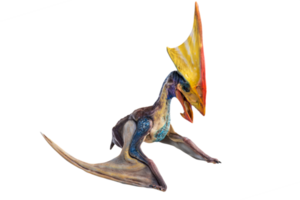 dinosauro , tupandattilo isolato sfondo png