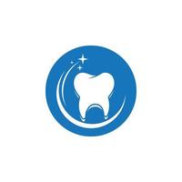 Ilustración de vector de plantilla de logotipo dental