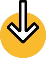 Save file icon, illustration, vector on a white background.