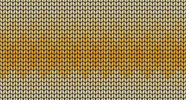 Knitted seamless pattern color golden. colorful knitted textures. Vector illustration.