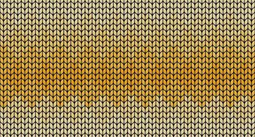 Knitted seamless pattern color golden. colorful knitted textures. Vector illustration.