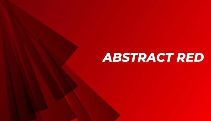 red christmas background geometric shape banner background