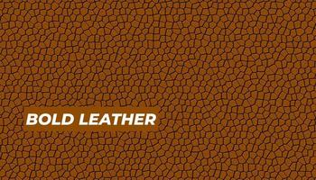 Suede Brown Leather Texture Background Vector Illustration