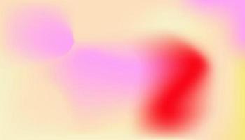 Abstract red pink cream holographic style background vector