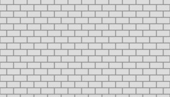 white wall brick seamless pattern template design vector