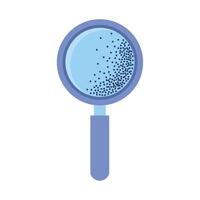 magnifying glass search vector