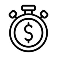 Investment Timing Icon Design vector
