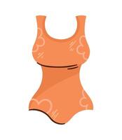 female swimsuit accessory vector