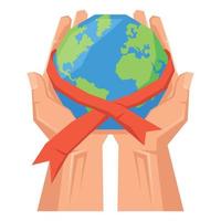 Día mundial del SIDA vector