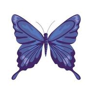 Flat Butterfly icon vector