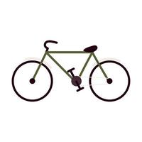 bicycle transport icon vector