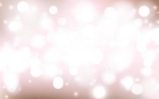 Pink light bokeh soft light abstract background, Vector eps 10 illustration bokeh particles, Background decoration