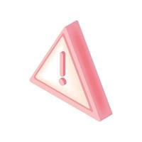 caution alert sign vector