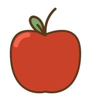 apple fruit fresh vector