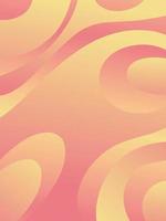 Abstract background with modern gradient style using warm colors vector