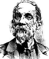 General Joseph Wheeler, vintage illustration vector