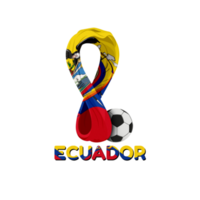 Weltcup und Flagge Ecuador png