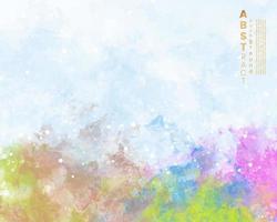 Abstract watercolor textured background. Design for your date, postcard, banner, logo. vector