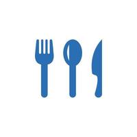 fork and spoon vector