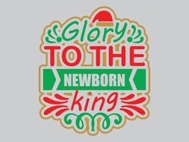 Christmas T Shirt Design File vector