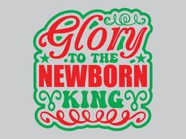 Christmas T-Shirt Design File vector