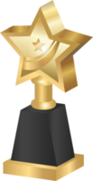 oro trofeo icona png