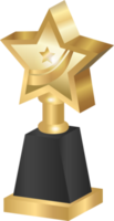 Gold-Trophäen-Symbol png