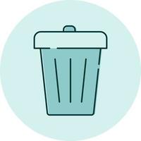 Financial garbage, illustration, vector on a white background.