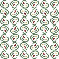 pattern design with abstract ornament motif vector