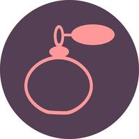 Light perfume, icon illustration, vector on white background