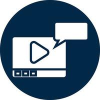 Blogging live, illustration, vector on a white background.