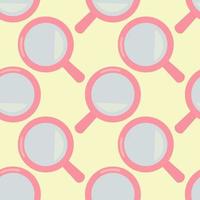 Mirror pattern , illustration, vector on white background