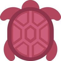 Pink turtle, illustration, vector, on a white background. vector