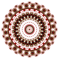 adorno de patrón de mandala de flores. png