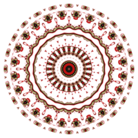 adorno de patrón de mandala de flores. png