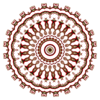 adorno de patrón de mandala de flores. png