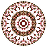 adorno de patrón de mandala de flores. png