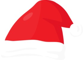 illustration de chapeau de père Noël png