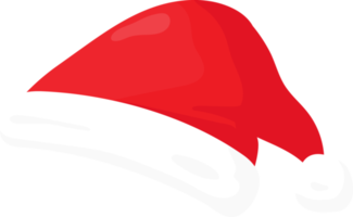 ilustração de chapéu de papai noel png