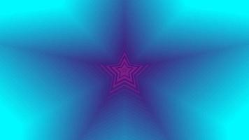 purple star in the center Background image in blue purple shadow gradation vector