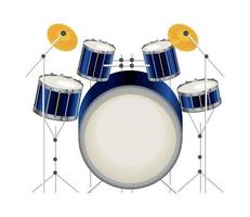 percussion drum instruments vector